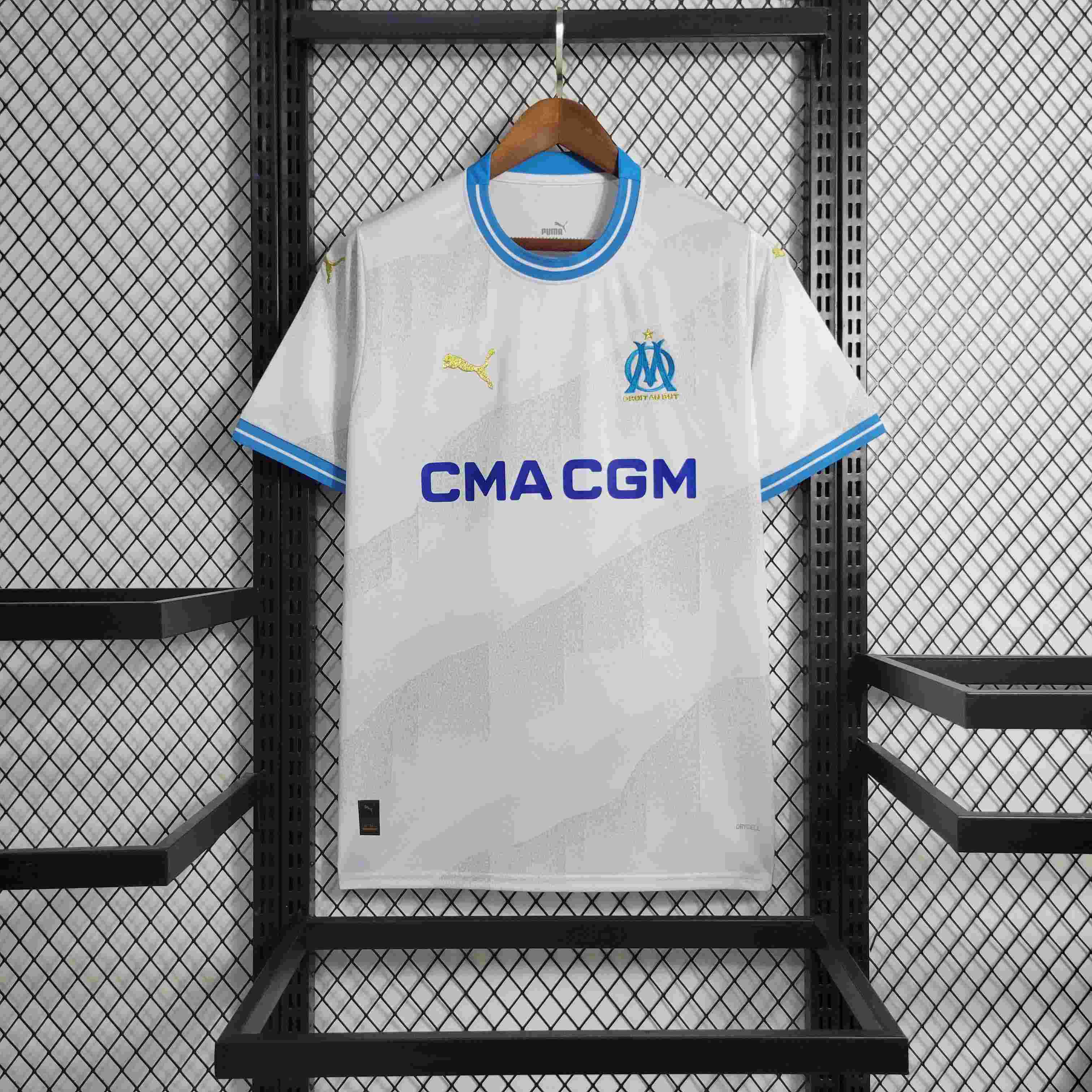 2023/2024 Olympique de Marseille Home Football Jersey-mysite Custom Football Kit- Nextkits