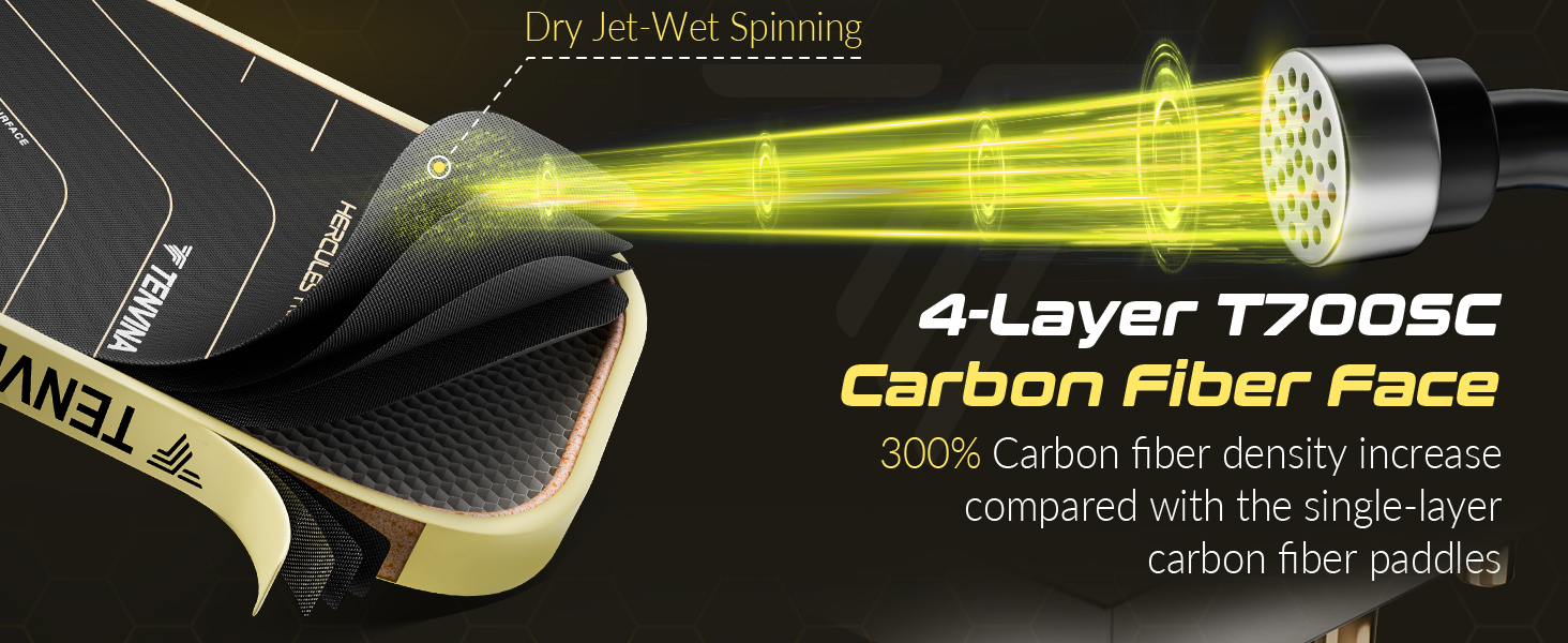 carbon fiber pickleball paddle