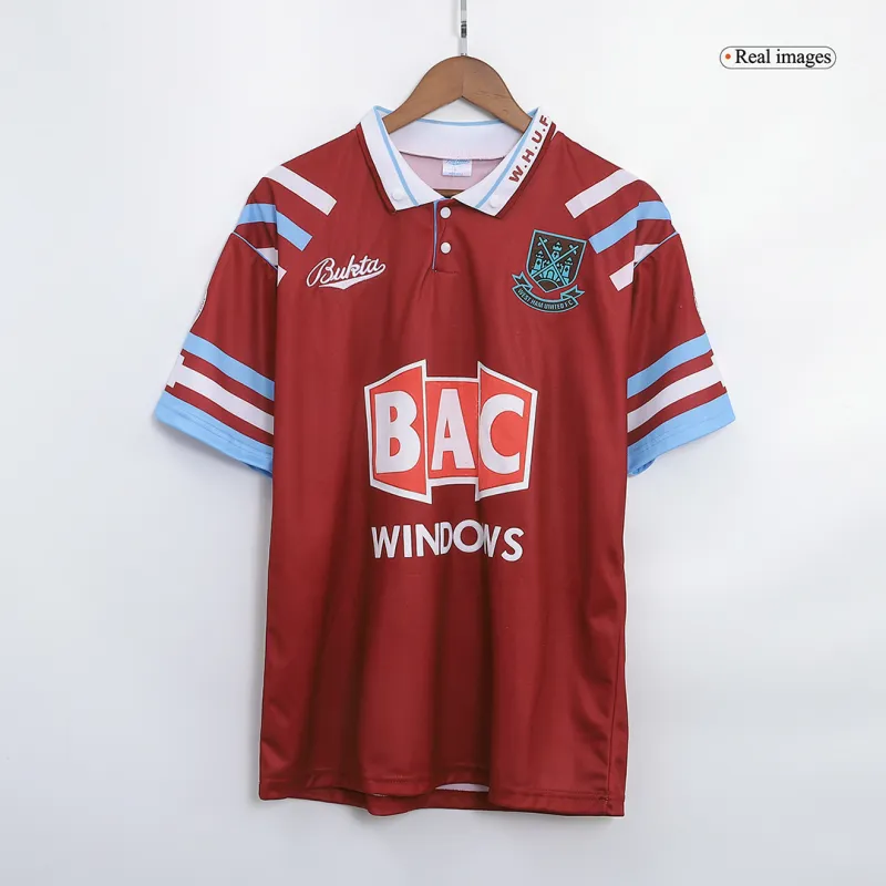 91-92 West Ham United Home soccer jersey-Retro version: Ajax 24-25 Home Stadium Jersey - Fans Version mysite: Adidas luxuryfootballshirts.com: https://www.luxuryfootballshirts.com/