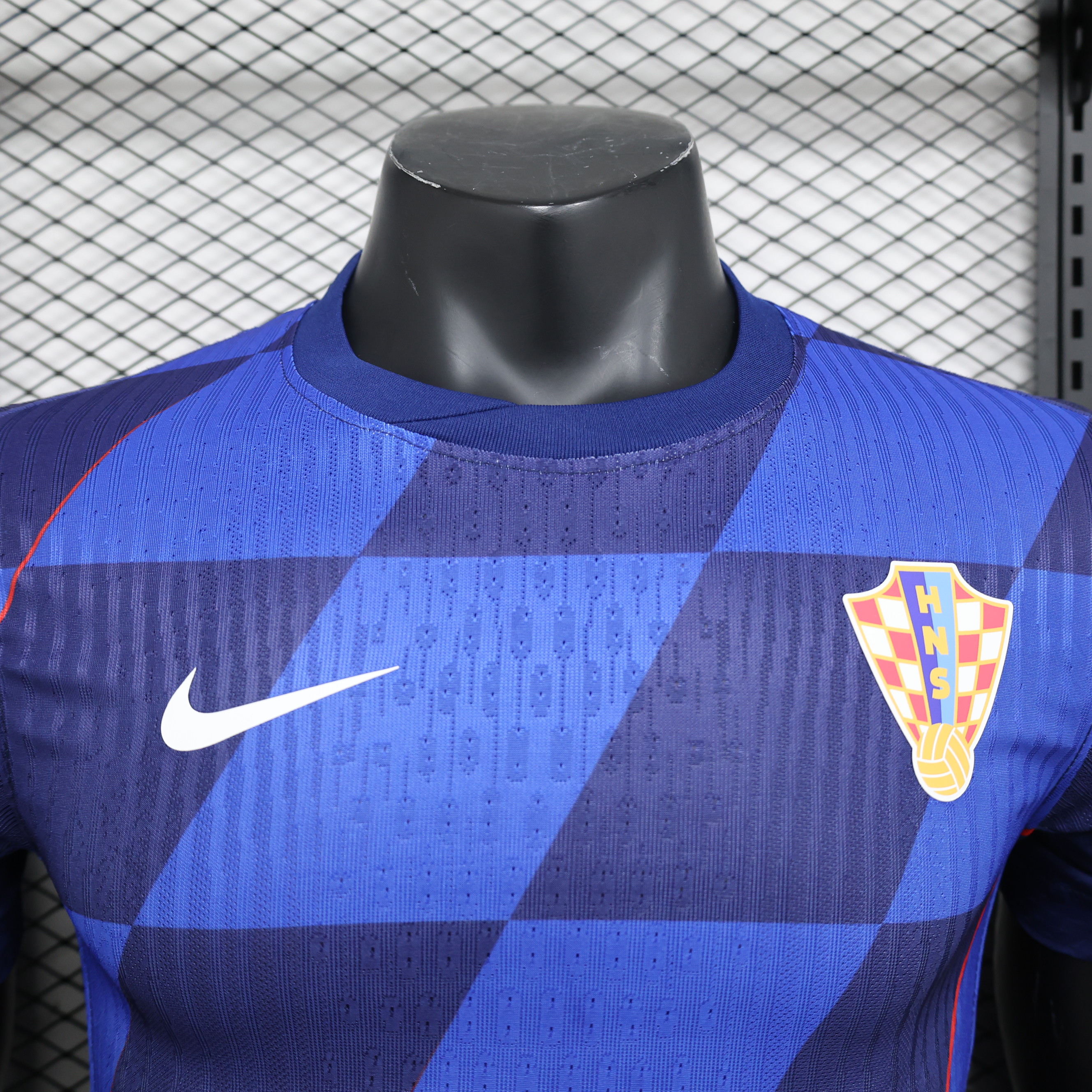 Higojerseys-Croatia 2024 Away Stadium Jersey - Player Version