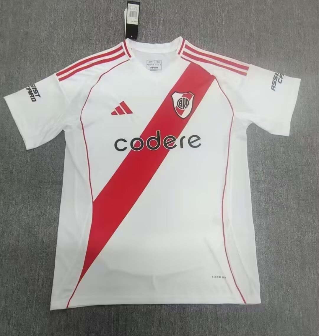 24/25 River Plate Home Football Jersey-mysite Custom Football Kit- Nextkits