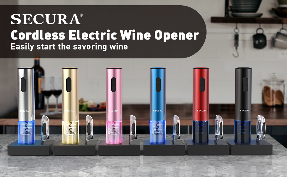 electric wine opener gift set for her wine lover