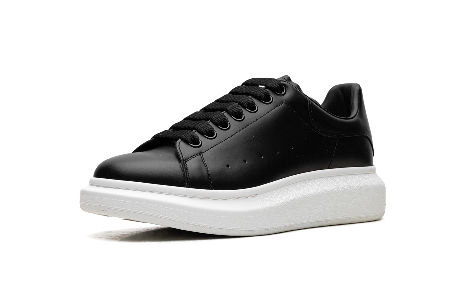Alexander Mcqueen Oversized Lace-up Sneakers "Black/Pop-Black"、mysite、Cacoeks