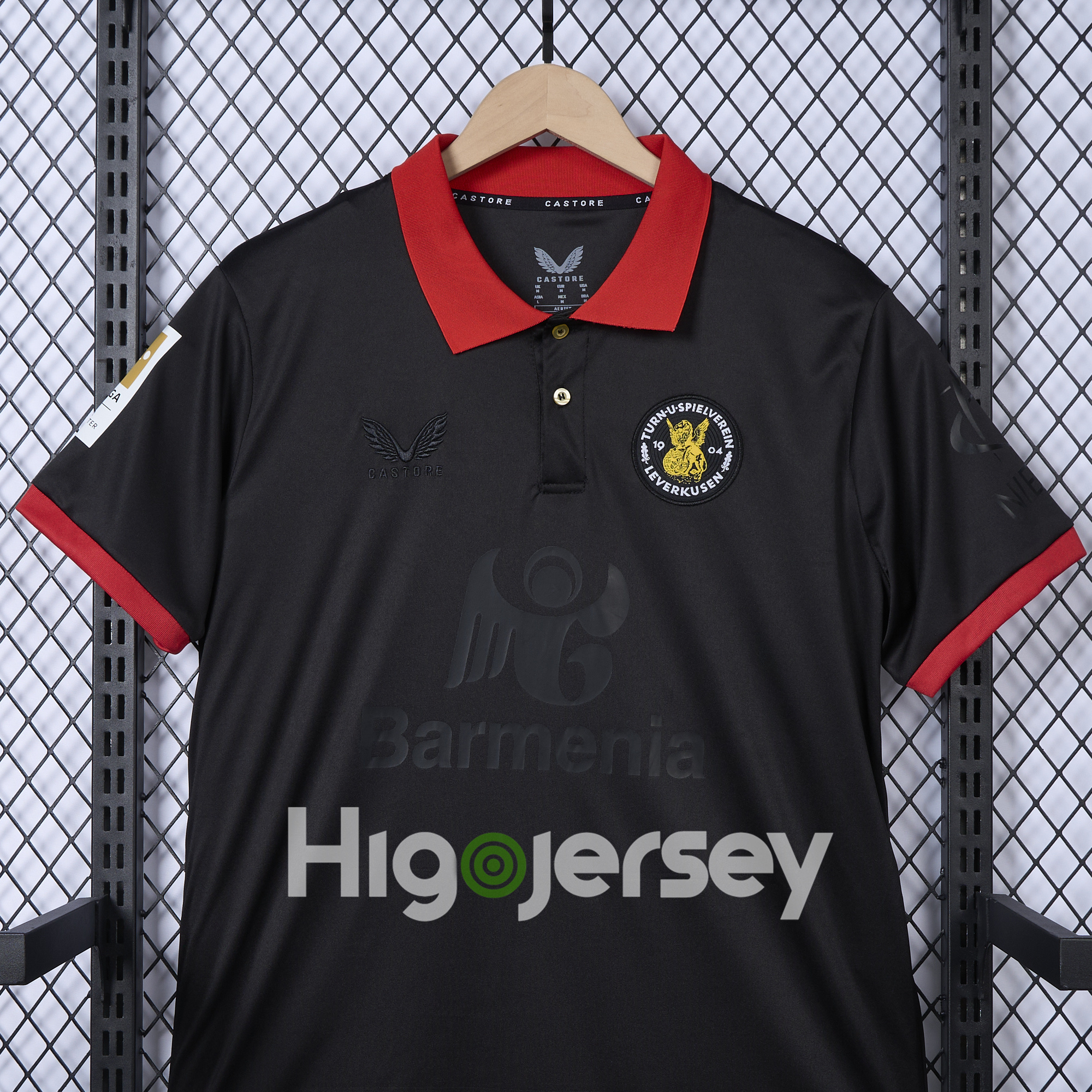 Higojerseys-Bayer 04 Leverkusen 24-25 120th Anniversary Jersey - Fans Version