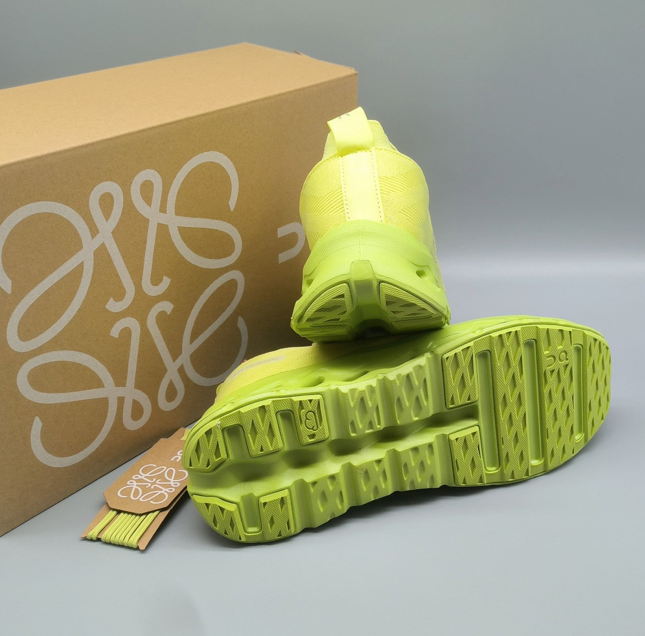 LW CLOUDTILT SNEAKER NEON GREEN POLYESTER、mysite、Cacoeks