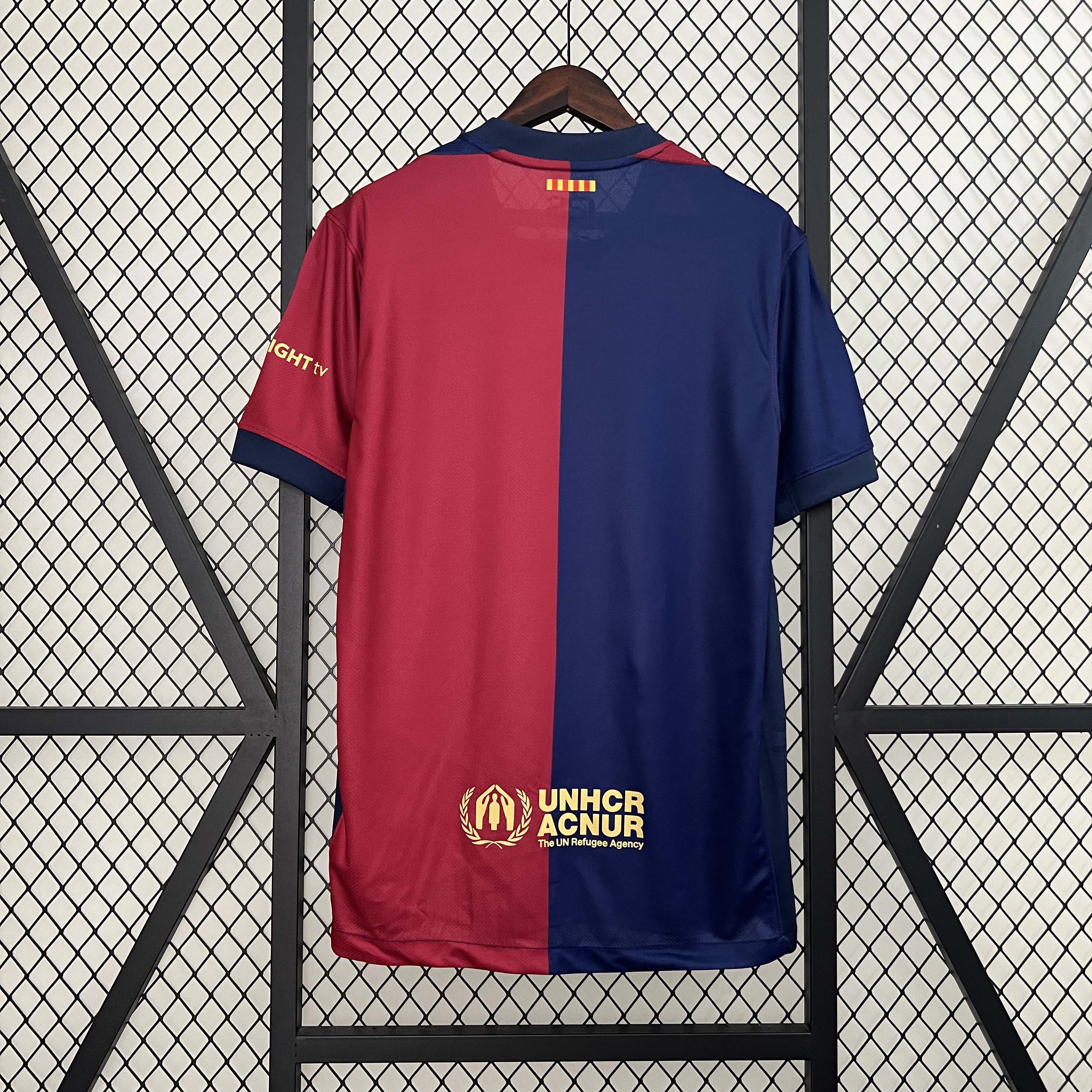 2024/2025 Barcelona Home Football Shirt 1:1 Thai Quality:football jersey mysite: unitedjerseyfootball 邓江浪:football