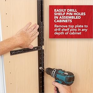 cabinet hardware jig handle template pull knob drawer punch locator drill true position tools