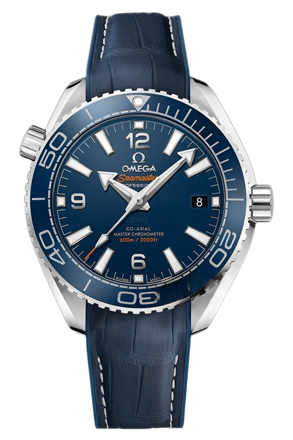 Omega Planet Ocean Ref. 215.33.40.20.03.001 Super Clone Watch – Blue Dial Stainless Steel Bracelet Fake Replica