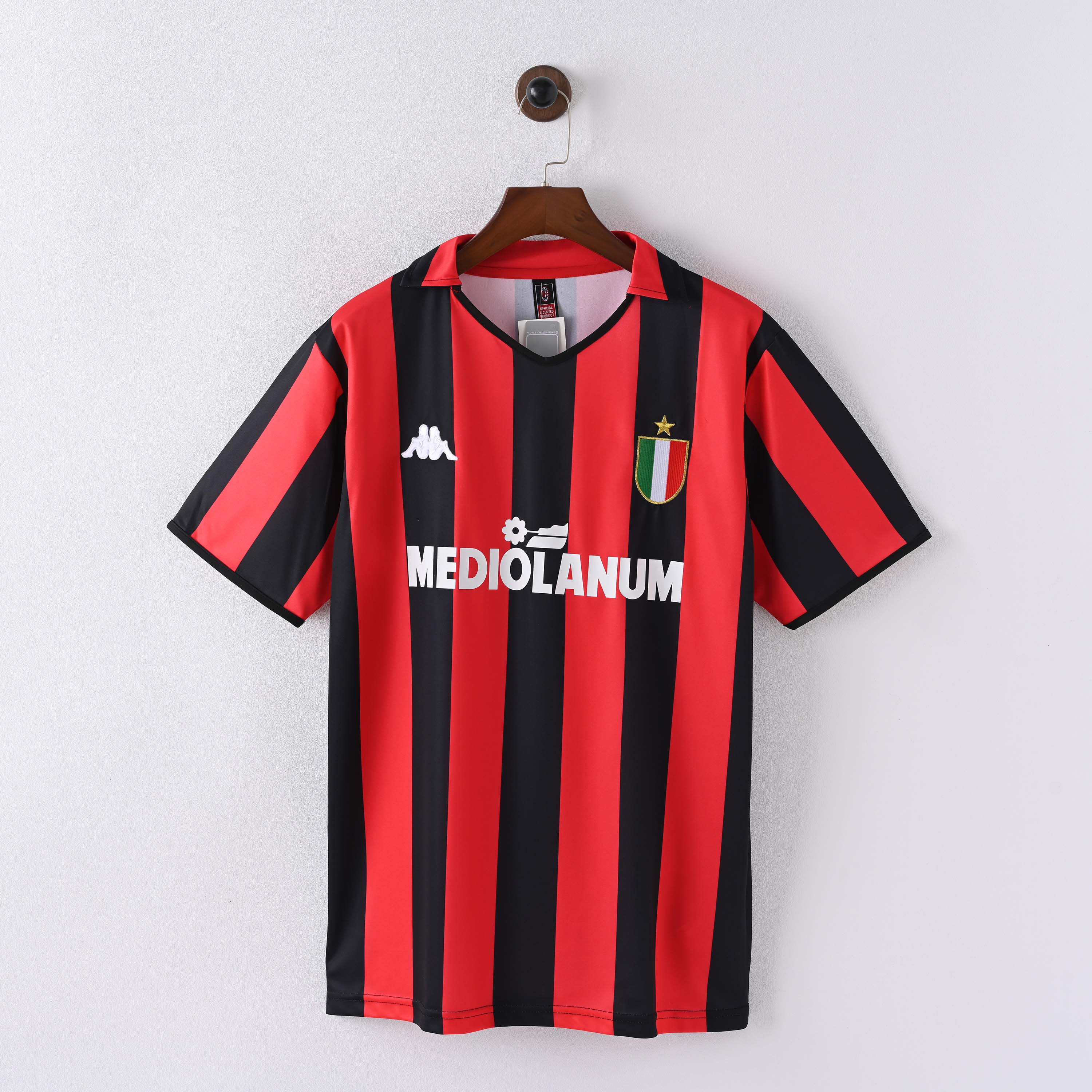 1988/1989 Retro AC Milan Home Football Shirt 1:1 Thai Quality:football jersey mysite: unitedjerseyfootball 邓江浪:football