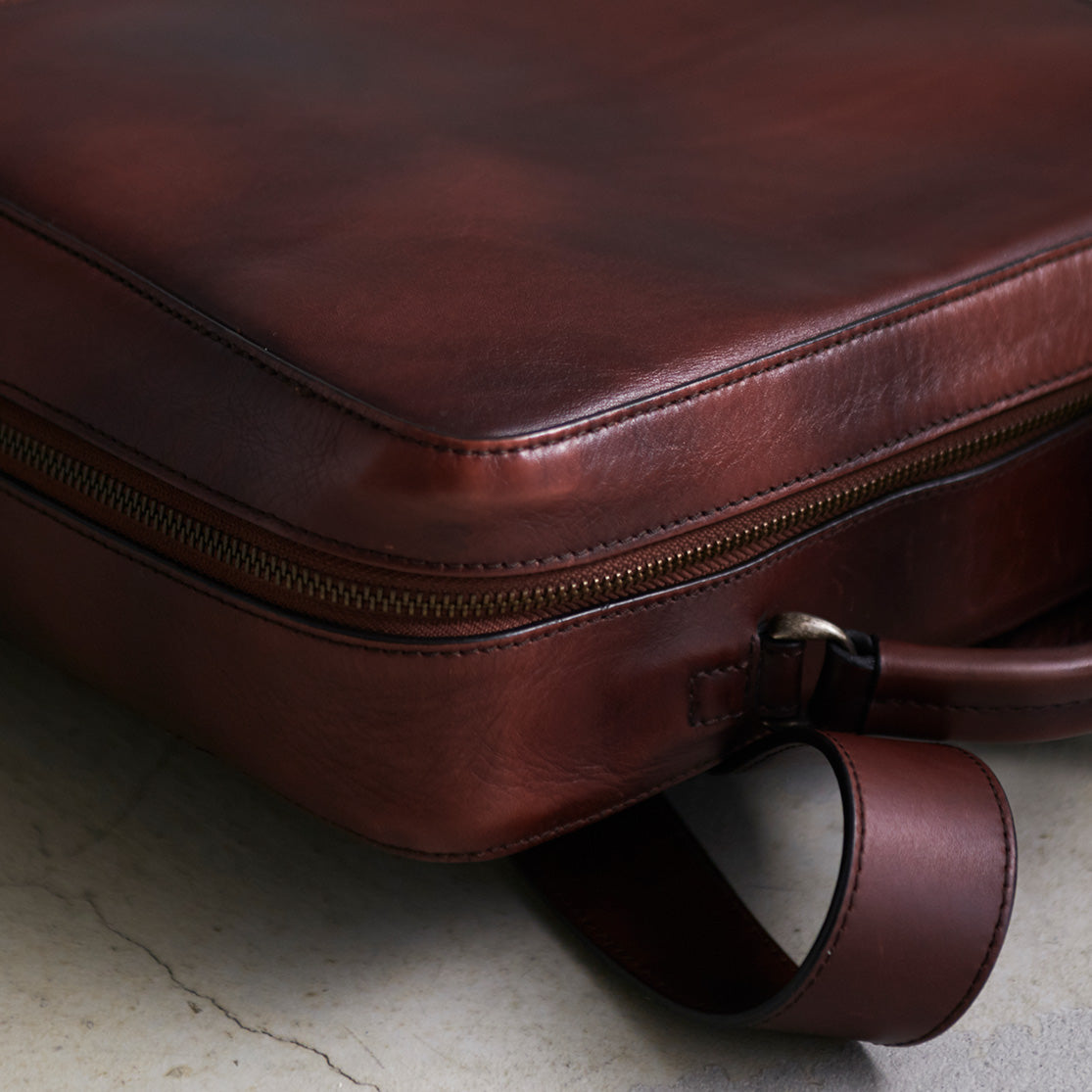 Antique Square Backpack 3 Years Later Image