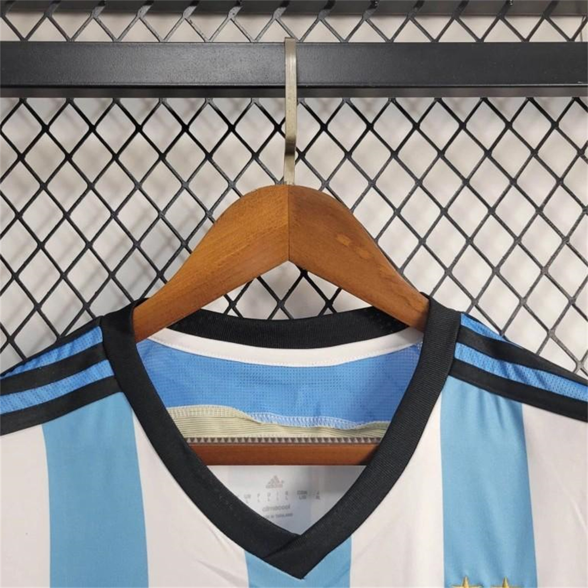 GlobeJersey-Retro Argentina 2014 Home Stadium Jersey
