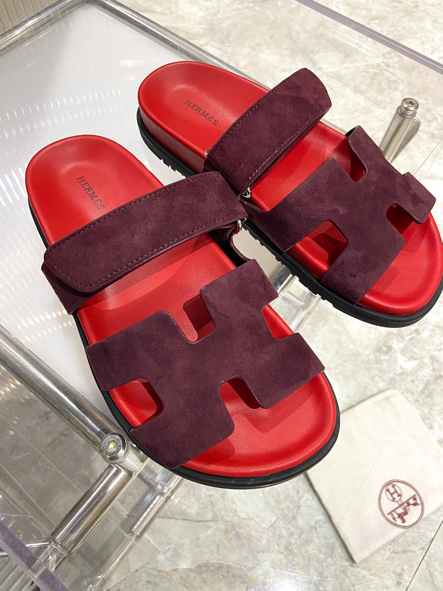 CHYPRE SANDAL CHERRY MIX JAM SUEDE、mysite、Cacoeks