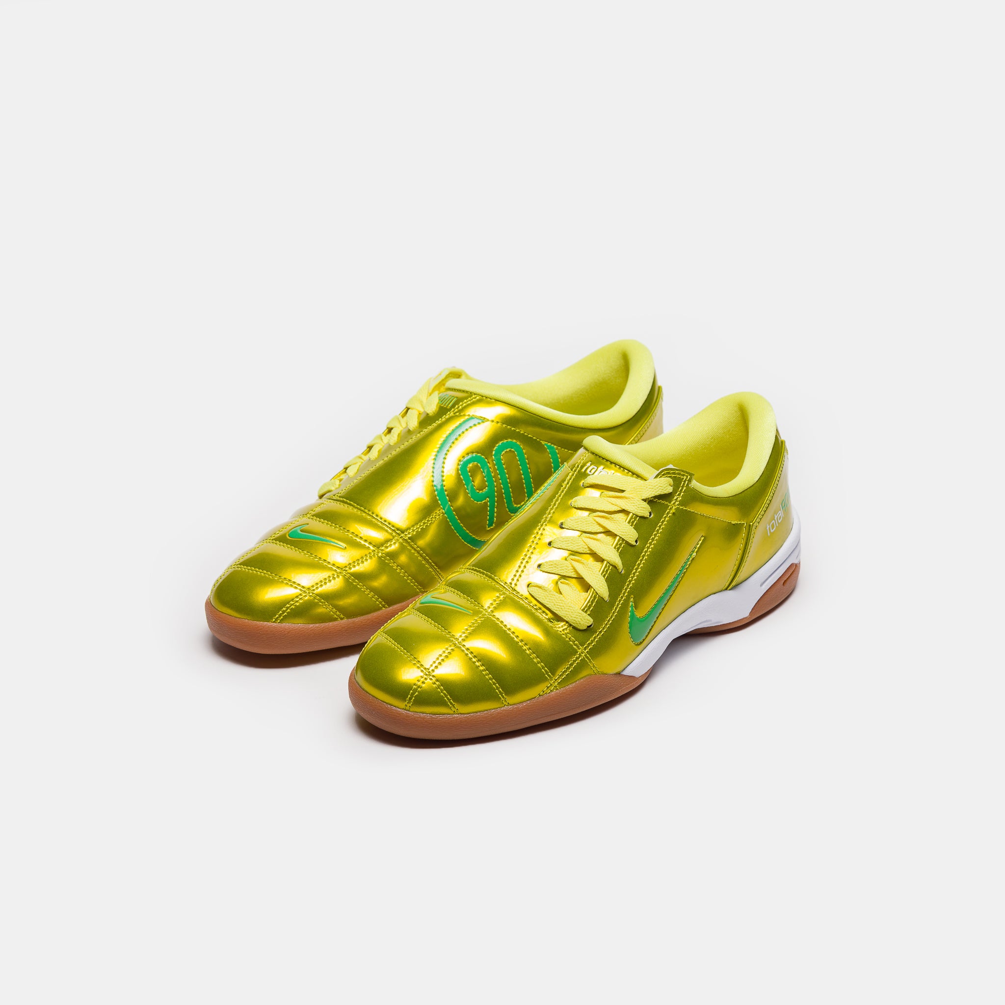 T90 SP Sneaker in Dynamic Yellow/Green Spark/Gum Medium Brown