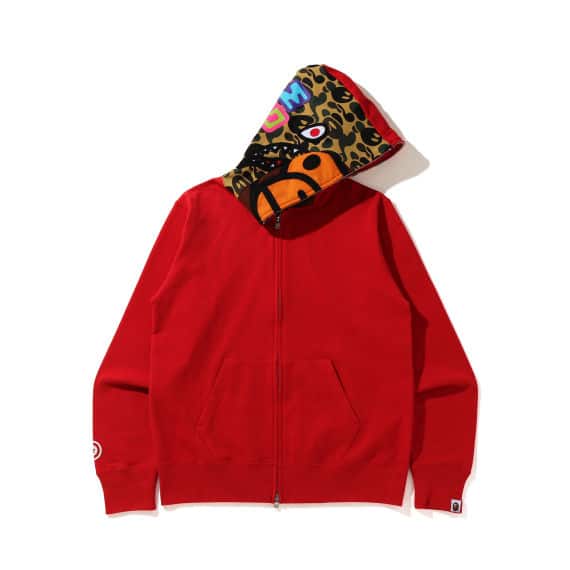 BAPE Milo Shark Full Zip Hoodie、mysite、Cacoeks