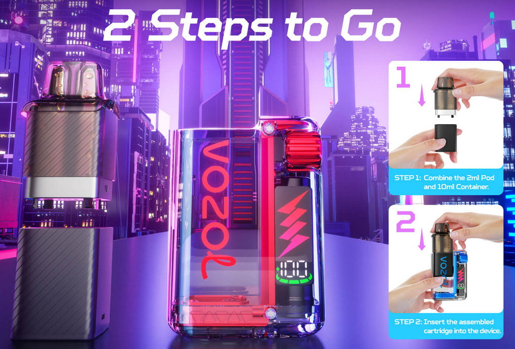 Vozol Vista Plus 10K Vape Refill Pod | Next Day Delivery