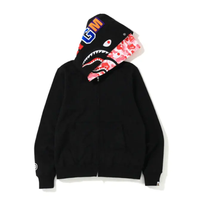 BAPE Shark Inside Camo Pullover Hoodie、mysite、Cacoeks
