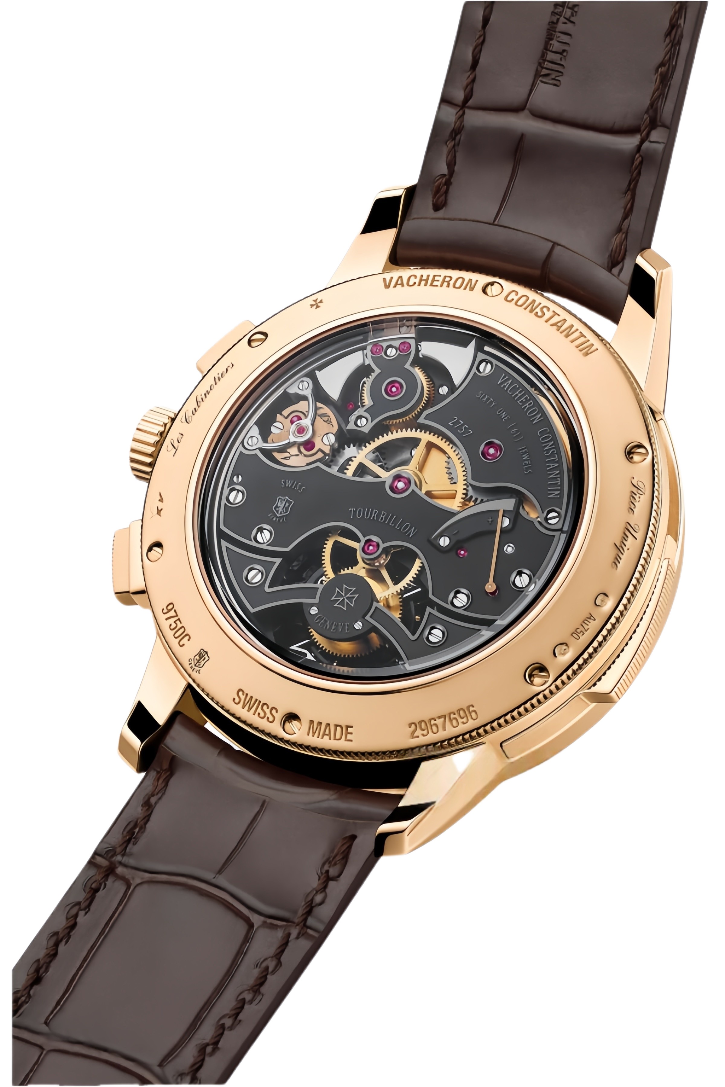 Vacheron Constantin Les Cabinotiers Ref. 9750C/000R-002C Super Clone Watch – Rose Gold Case Guilloché Phoenix Enamel Dial Swiss Replica