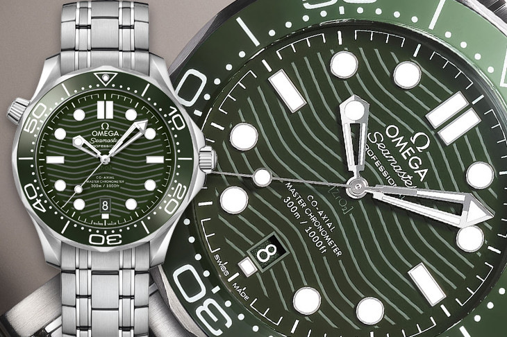 深綠新色:歐米茄海馬潛水300米腕錶- 城邦國際名表