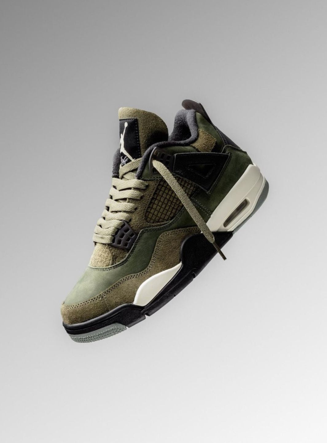 Air Jordan 4 Retro SE Craft Medium Olive、JORDAN、Cacoeks
