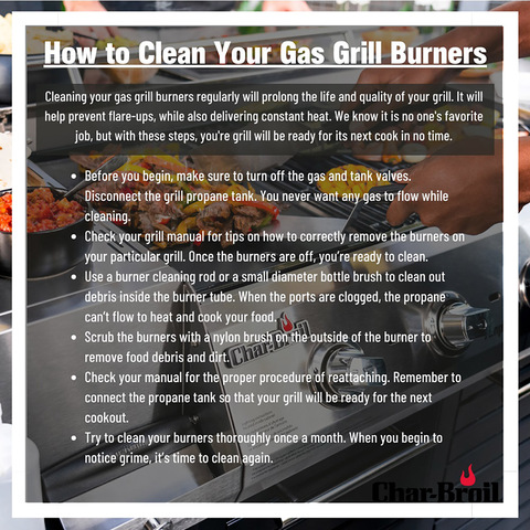 How to Clean Your Burners