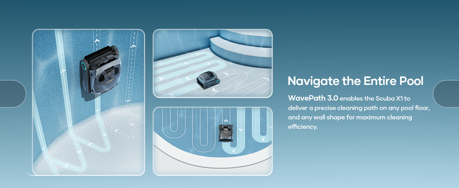 aiper cordless robotic pool cleaner for inground pools with charging dock robot vacuum cleaning