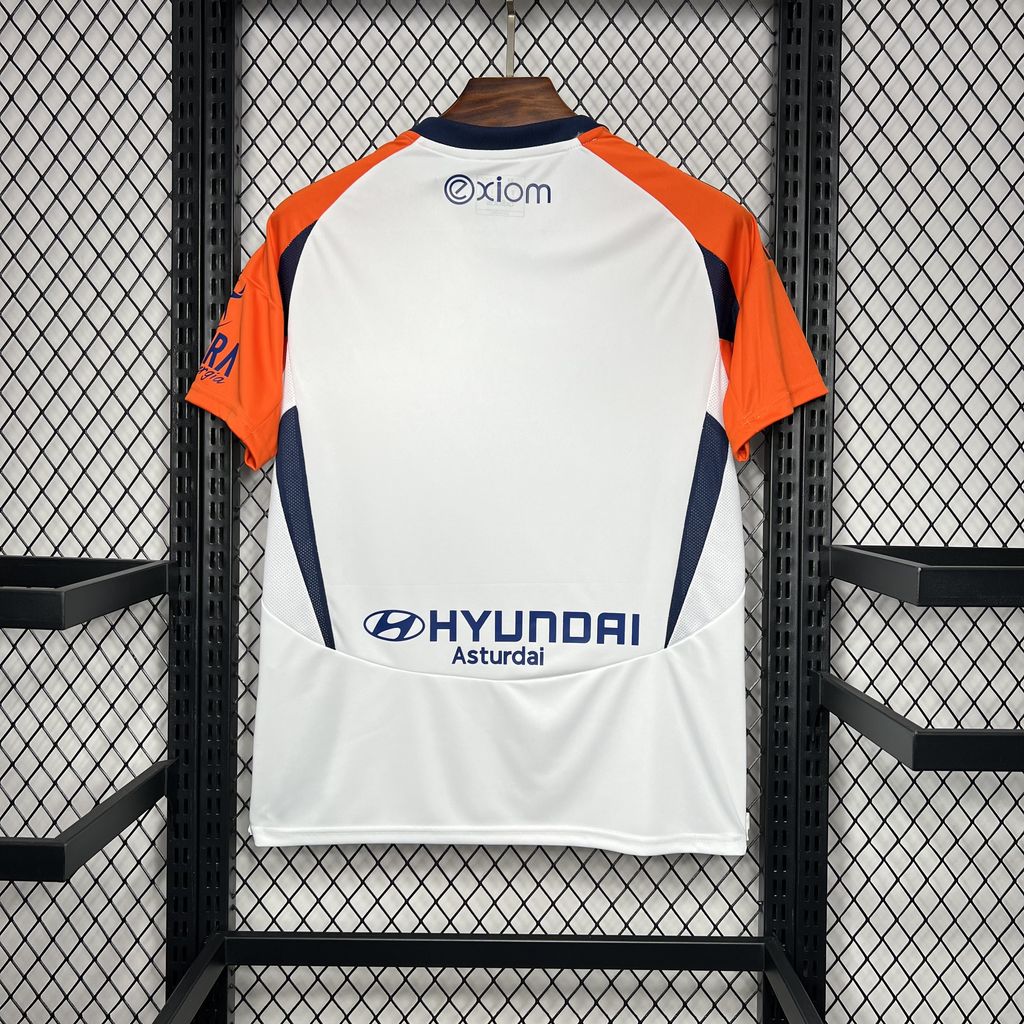 ManixJersey.com | Real Oviedo 24-25 Away Jersey - Fans Version -Customize Name, Number and Patch | Worldwide Shipping