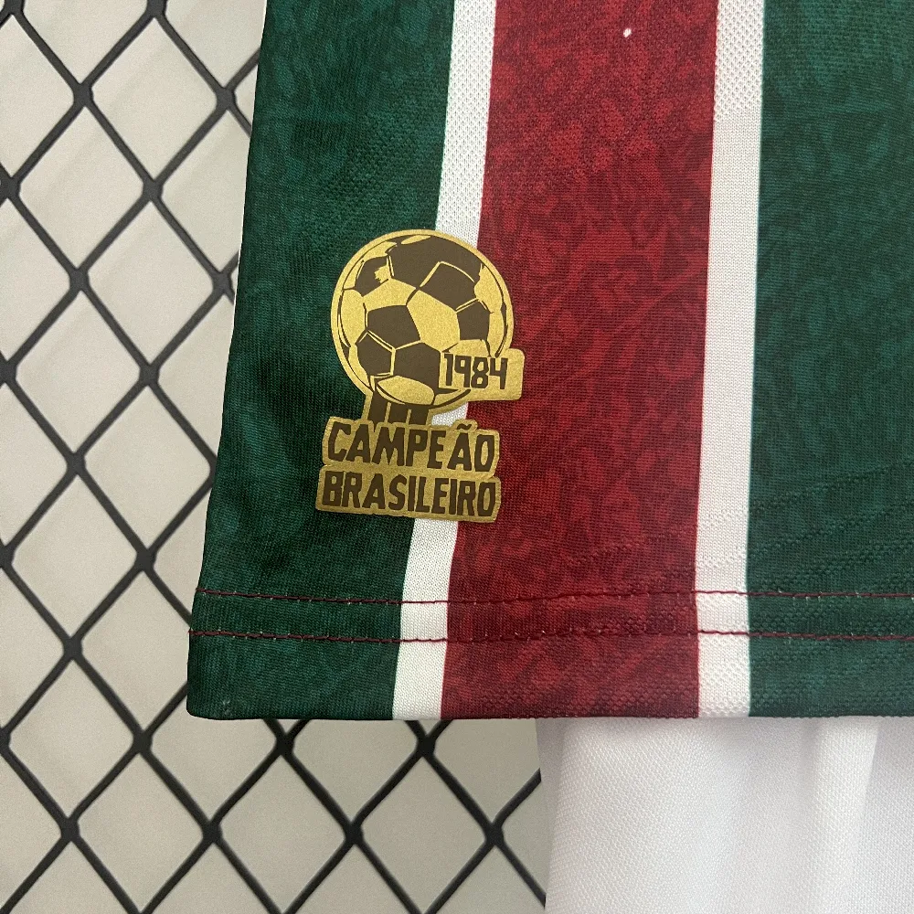 Higojerseys-Fluminense 24-25 Home Kids Kit