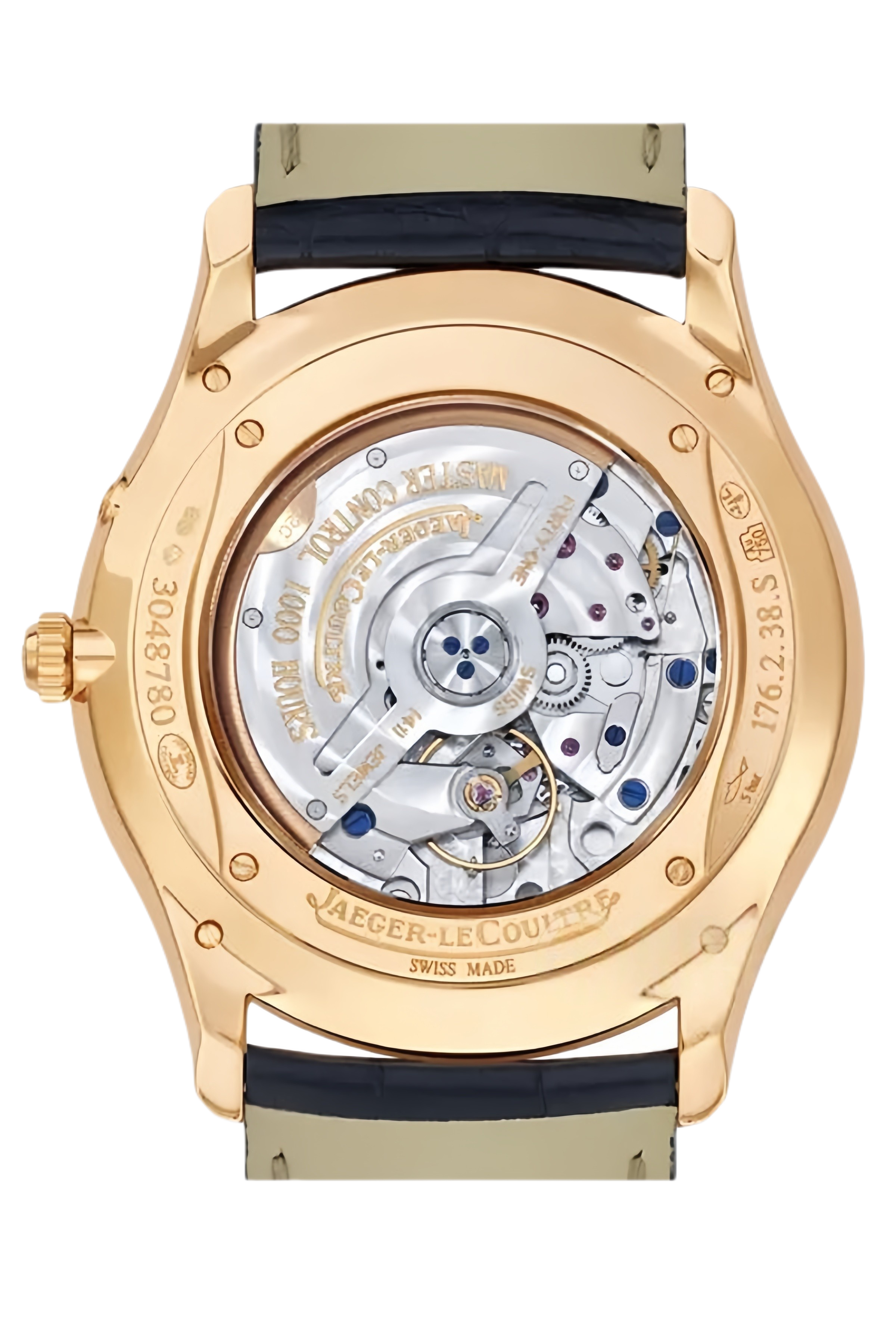 Jaeger-LeCoultre Master Ultra Thin Moon Ref. Q1372501 Super Clone Watch – Silver Dial Rose Gold Case Brown Leather Strap Fake Replica