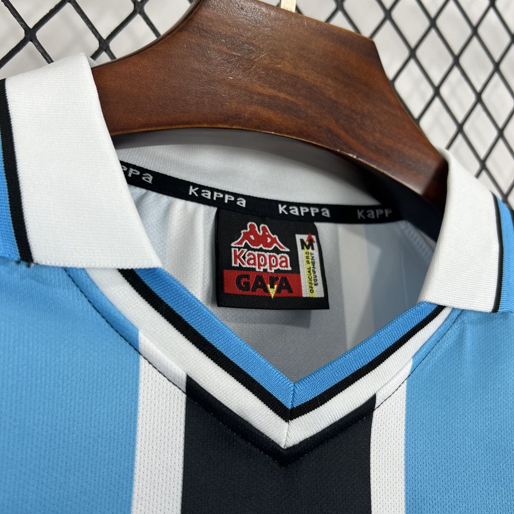 ManixJersey.com | Retro Gremio 2001 Home Jersey - Fans Version -Customize Name, Number and Patch | Worldwide Shipping