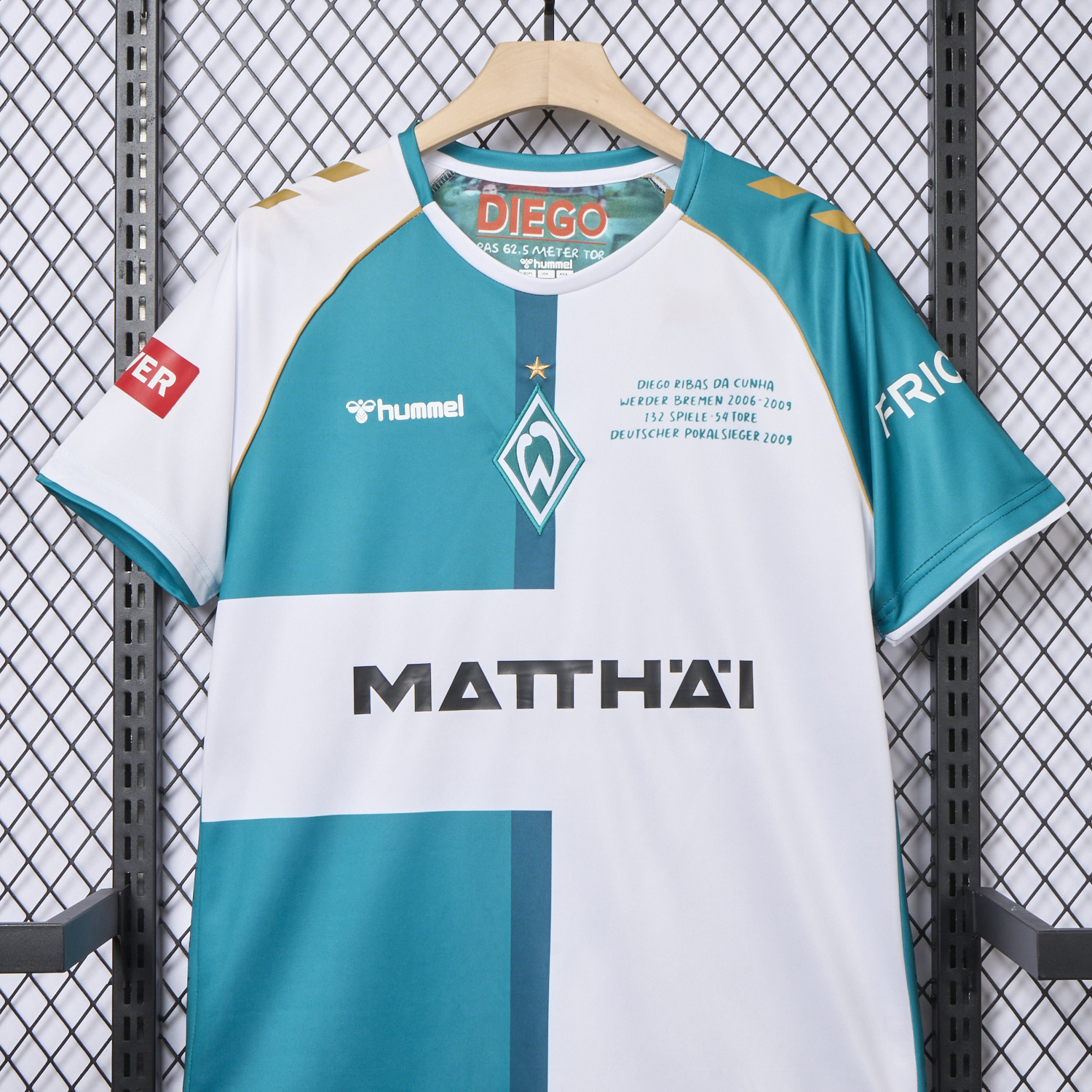 foot-Werder Bremen 24-25 Green & White Special Edition Jersey - Fans Version