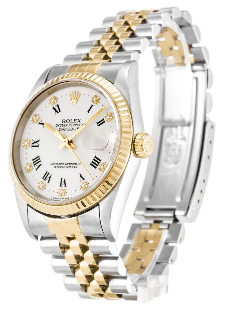 Replica Rolex Datejust 36mm White Dial 16233-fasswatch