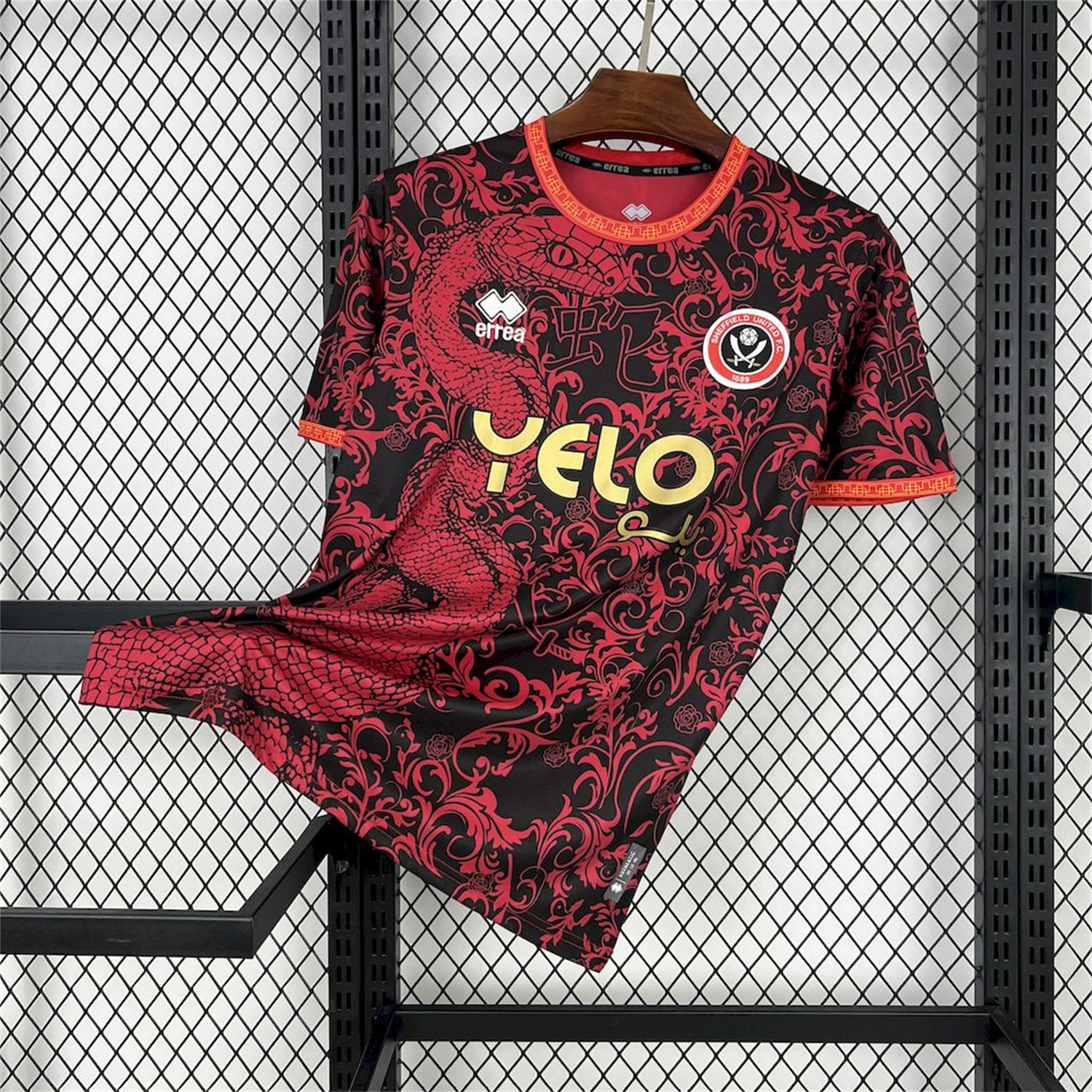 UltraTrikot-Sheffield United 24-25 Pre-Match Chinese New Year Jersey - Fans Version