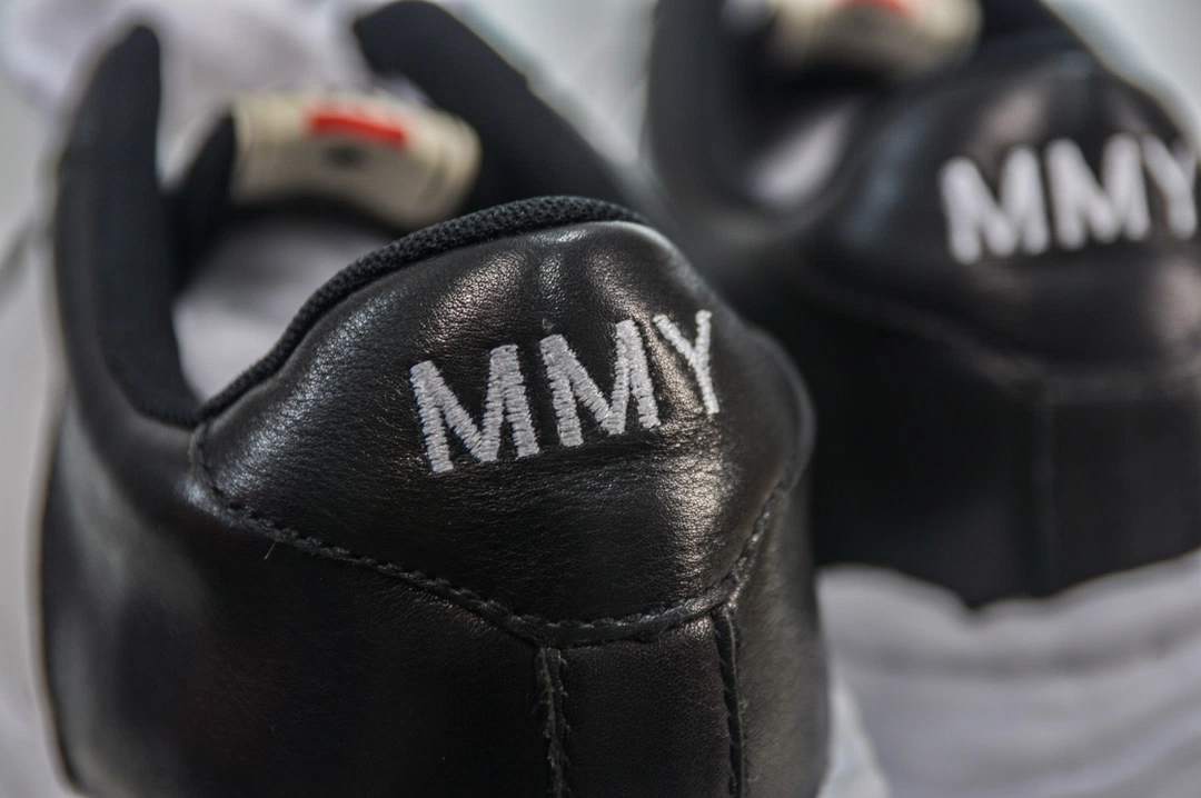 Maison Mihara Yasuhiro Wayne OG Sole Leather Low-top Sneaker Black White、mysite、Cacoeks