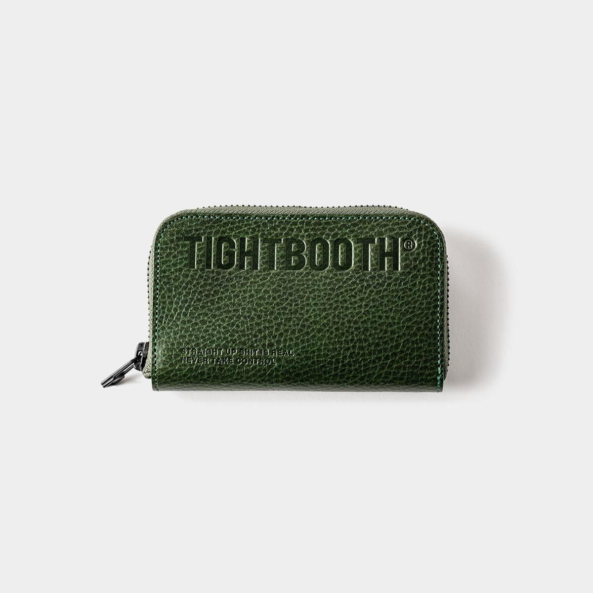 TIGHTBOOTH 25S/S LEATHER ZIP WALLET  SS25-A06 