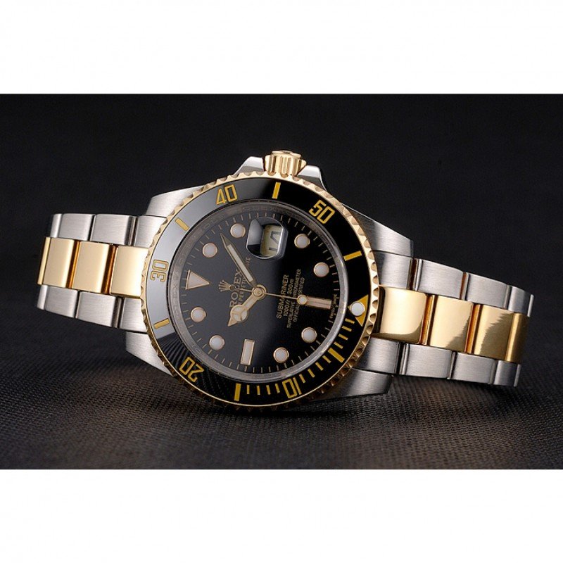 Superclone Rolex Submariner 41mm Black Dial PR16233BG-fasswatch