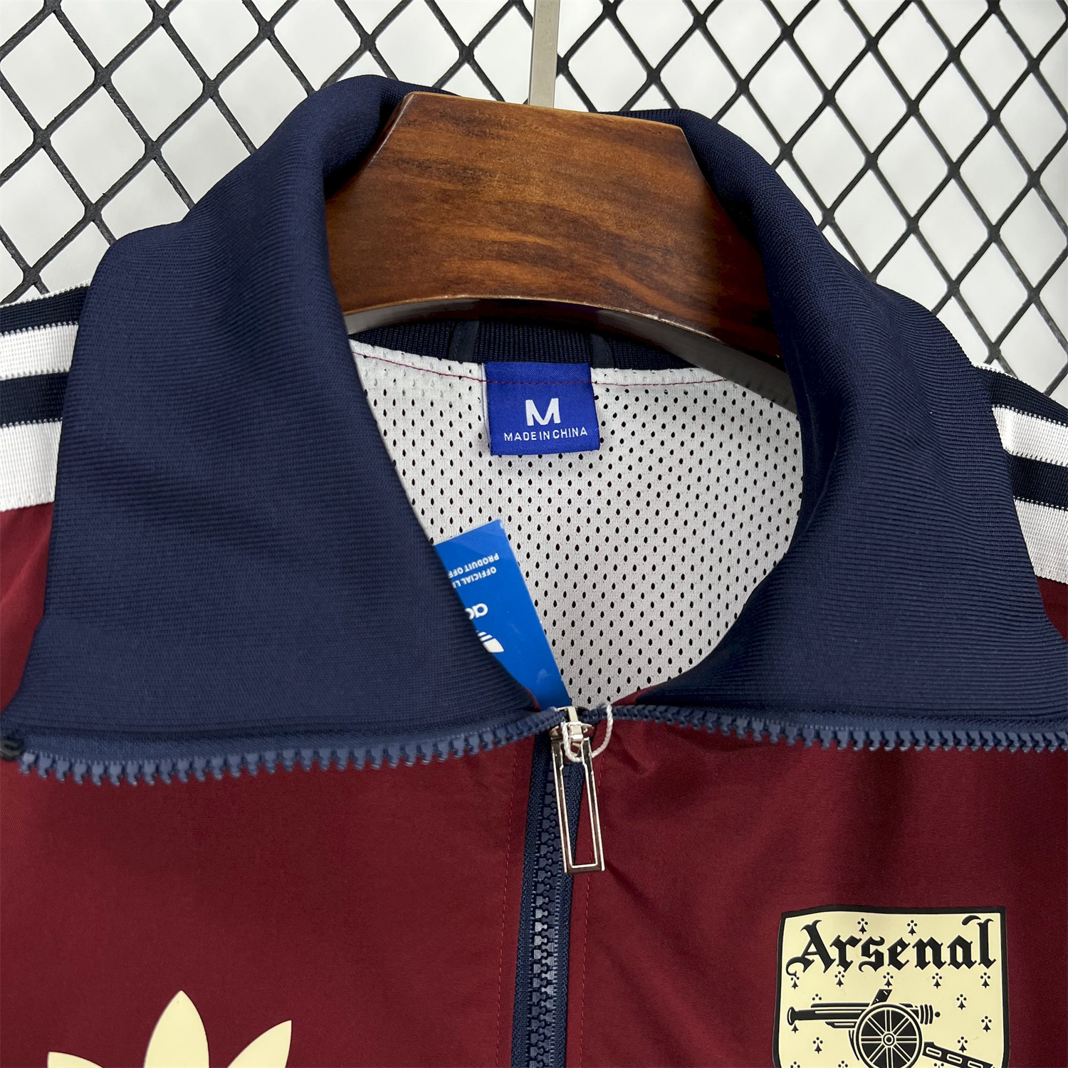 UltraTrikot-Arsenal 24-25 Player Windbreaker - Deep Red