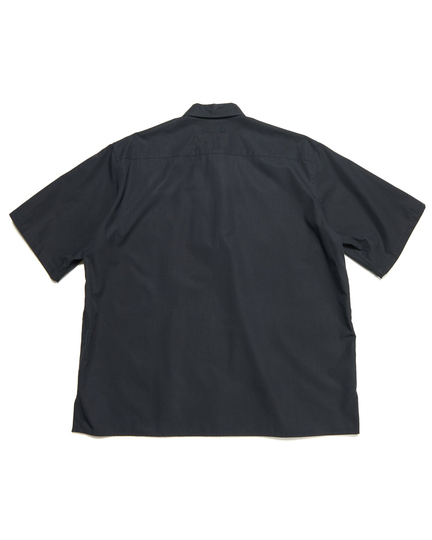 SOPHNET. 25S/S ORGANIC COTTON HALF ZIP S/S SHIRT  SOPH-250031 