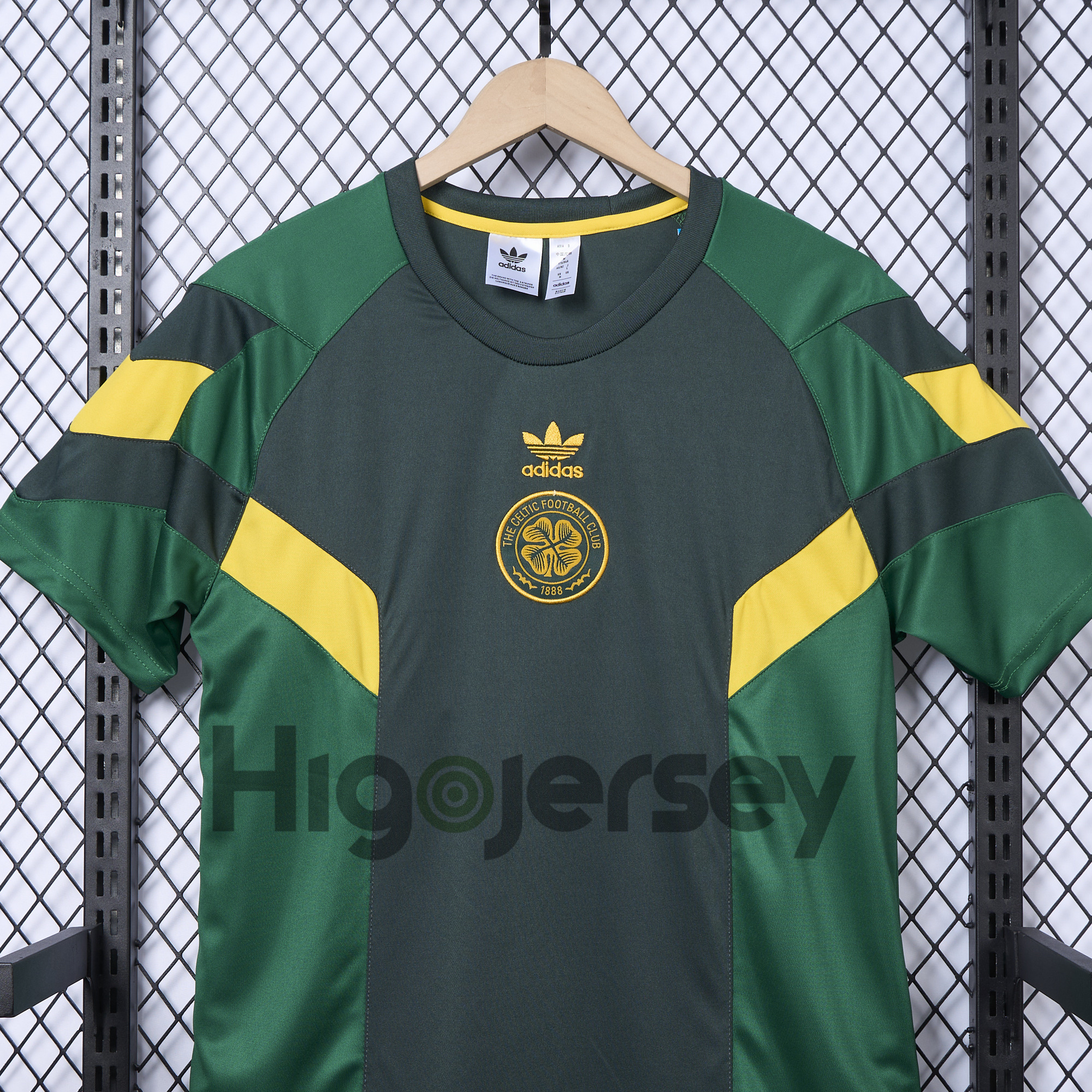 Higojerseys-Celtic 24-25 Throwback Originals T-Shirt - Green