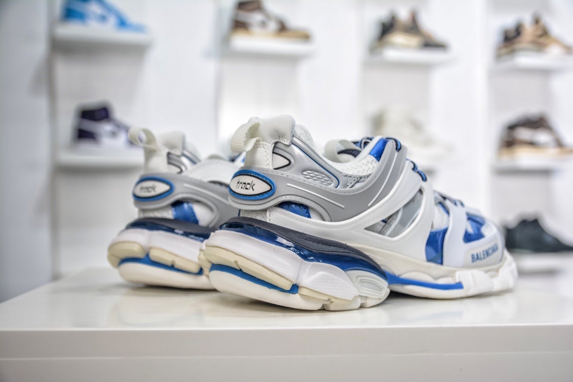 Balenciaga Track Trainer White Blue、mysite、Cacoeks