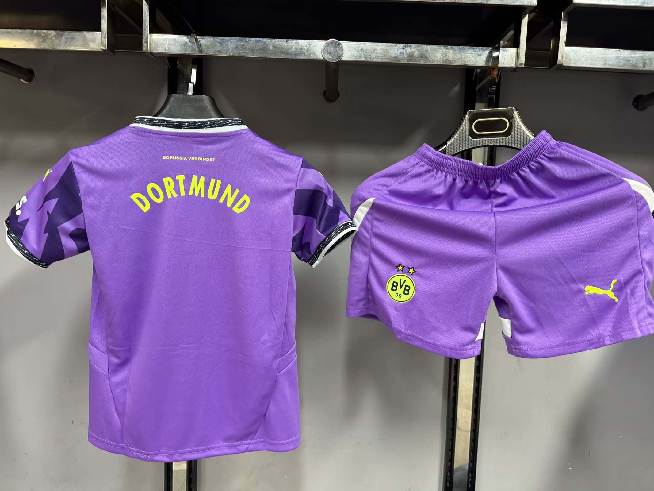 2025/2026 Dortmund Special Edition Purple Football Shirt 1:1 Thai Quality Kids Size:football jersey mysite: unitedjerseyfootball 邓江浪:football
