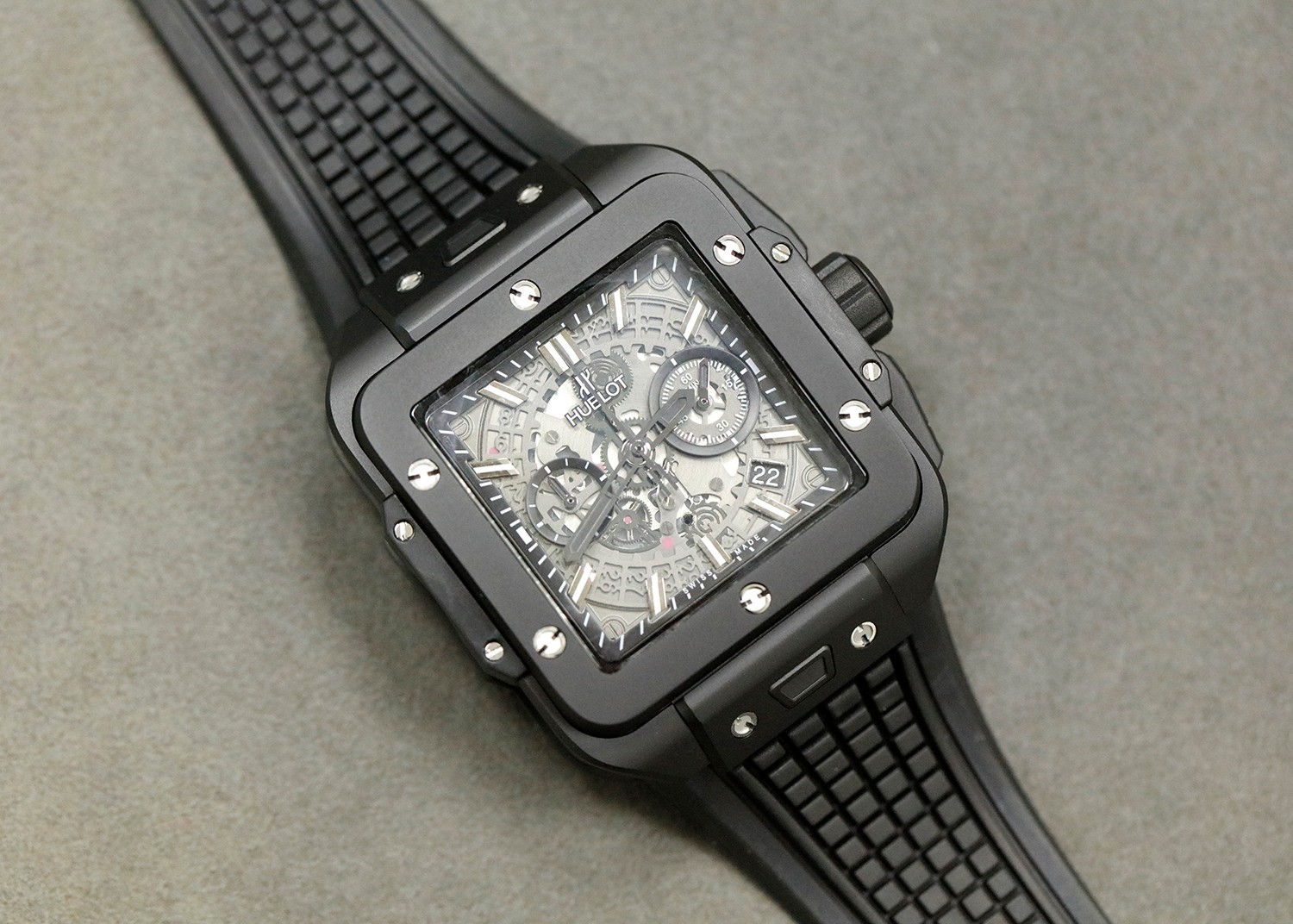 Hublot Square Bang Unico All Black 821.CI.0170.RX 42mm-fasswatch
