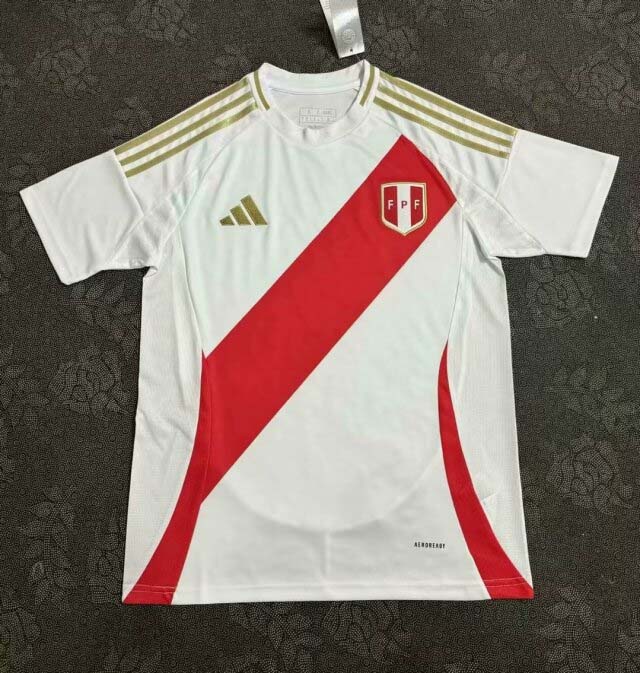 2024 Peru National Team Home Football Shirt-mysite Custom Football Kit- Nextkits