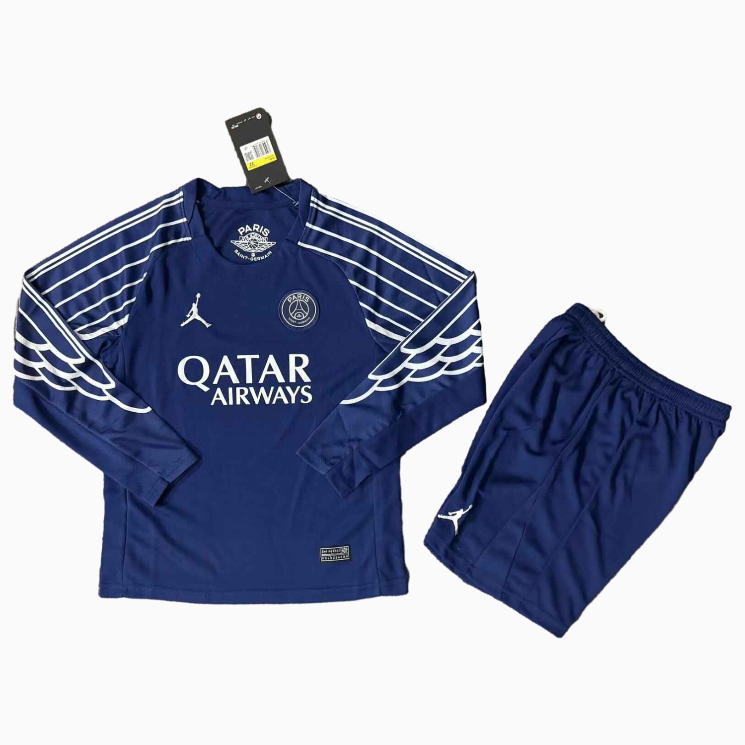 UltraTrikot-Paris Saint-Germain PSG 24-25 Fourth Long Sleeves Kids Kit