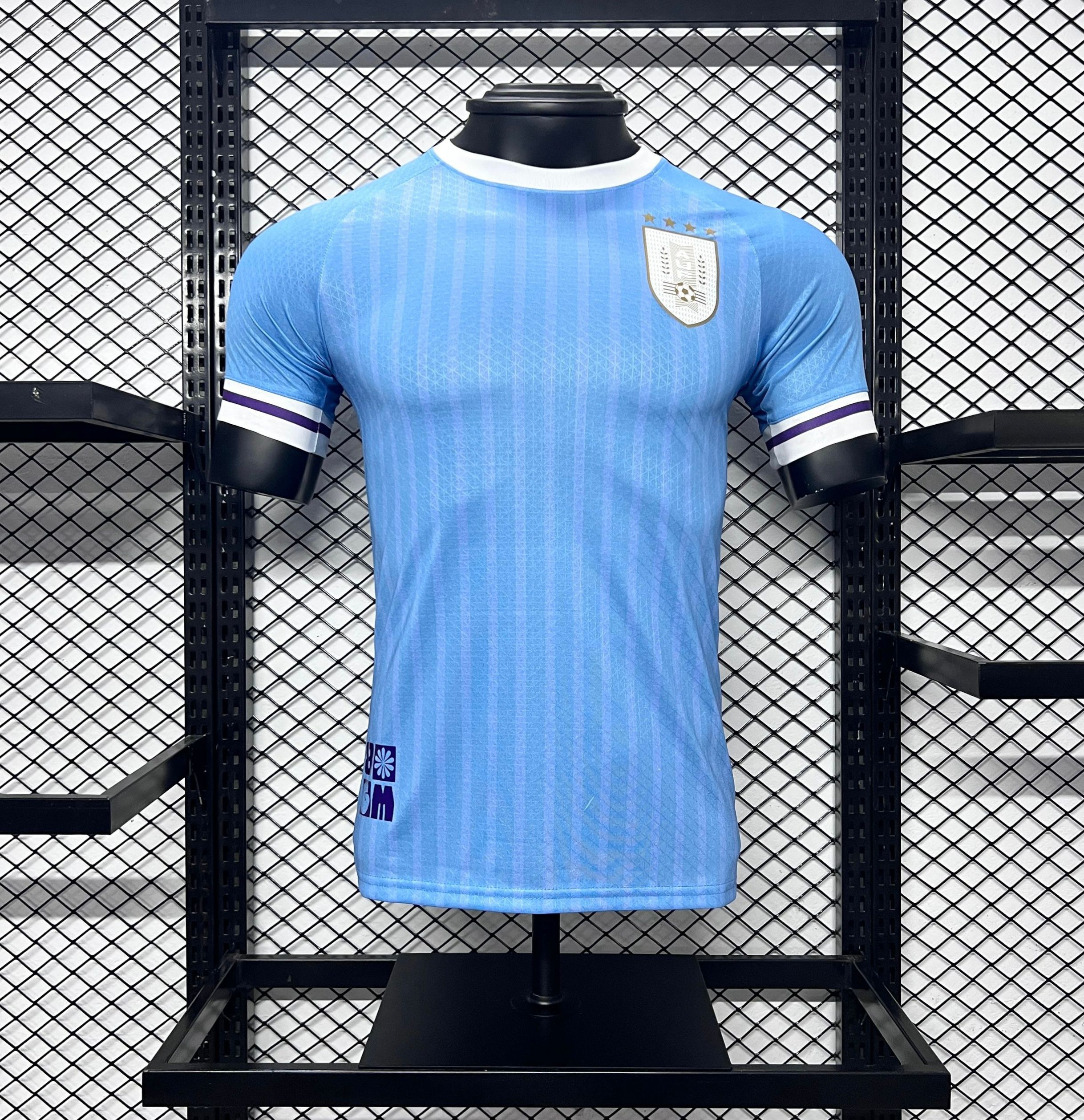 Higojerseys-Uruguay 2024 Home Stadium Jersey - Player Version
