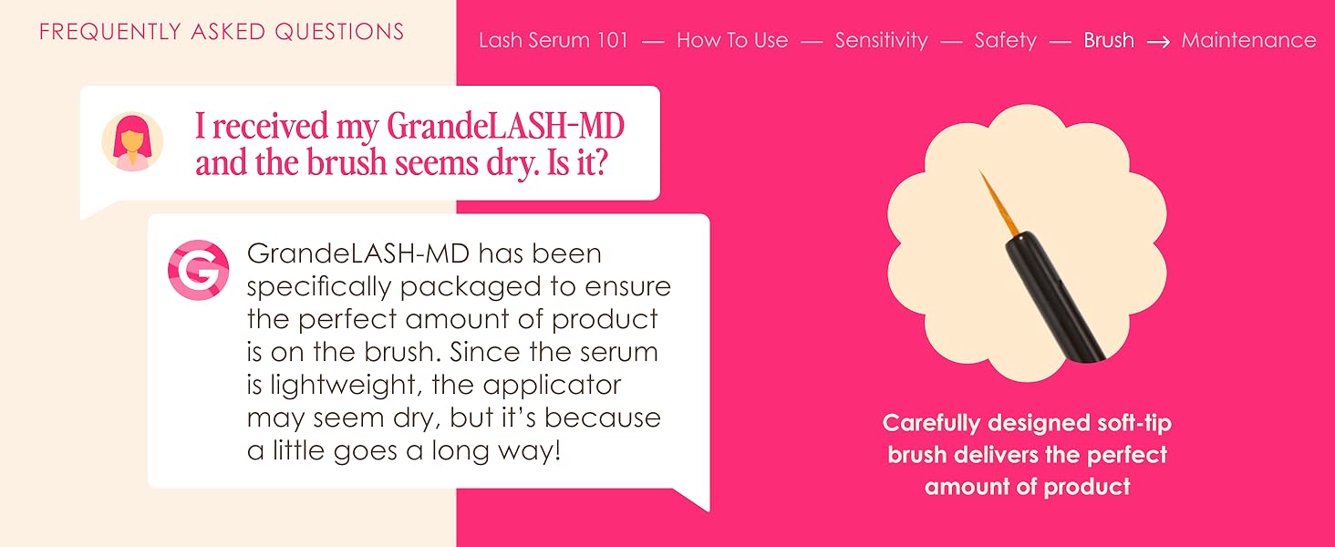 I received my GrandeLASH-MD and the brush. Is it?