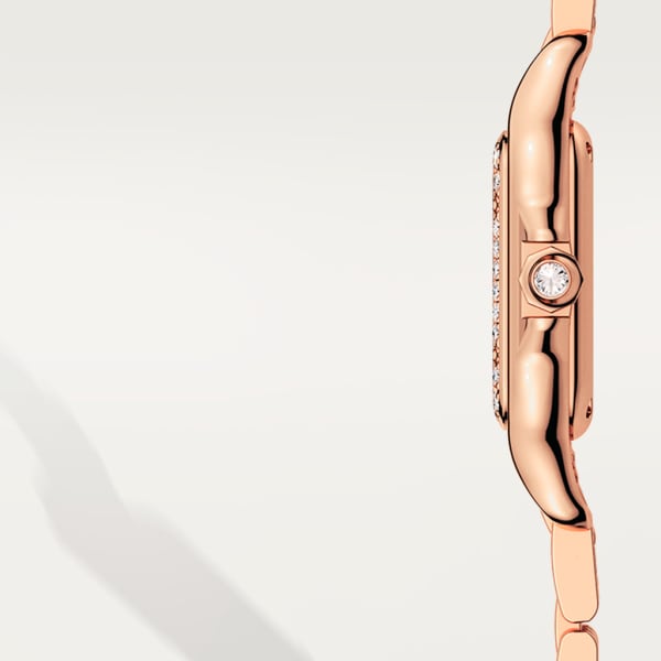 Super Clone 1:1 CARTIER Panthère Small Model Rose Gold Diamond WJPN0049Replica-fasswatch