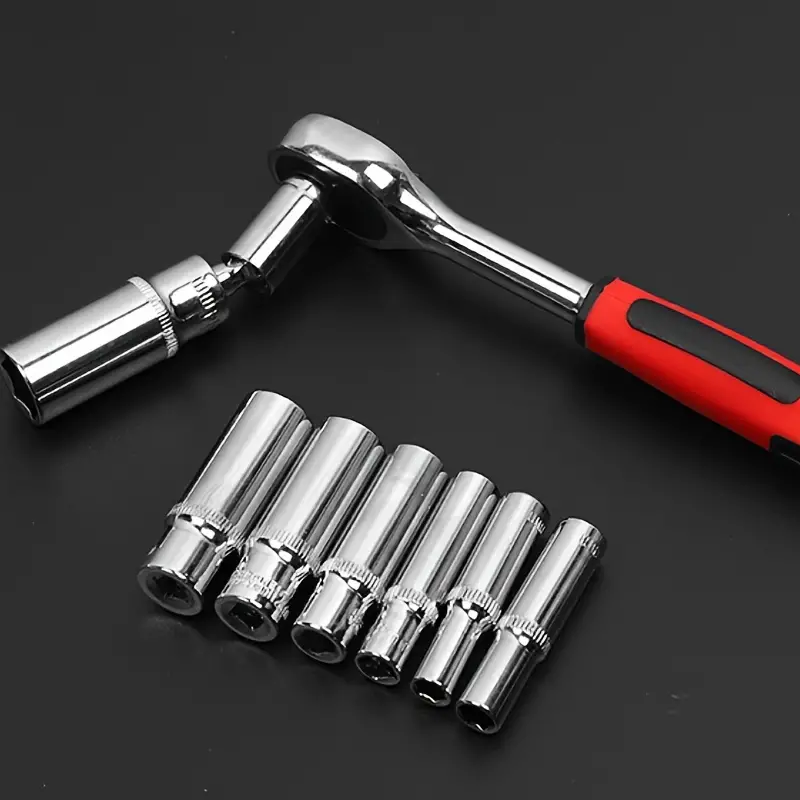 car repair tools automotive maintenance repairing tool accessories multi purpose repair tool set ratchet torque wrench screwdrivers portable auto bike motorcycle maintenance kit details 4