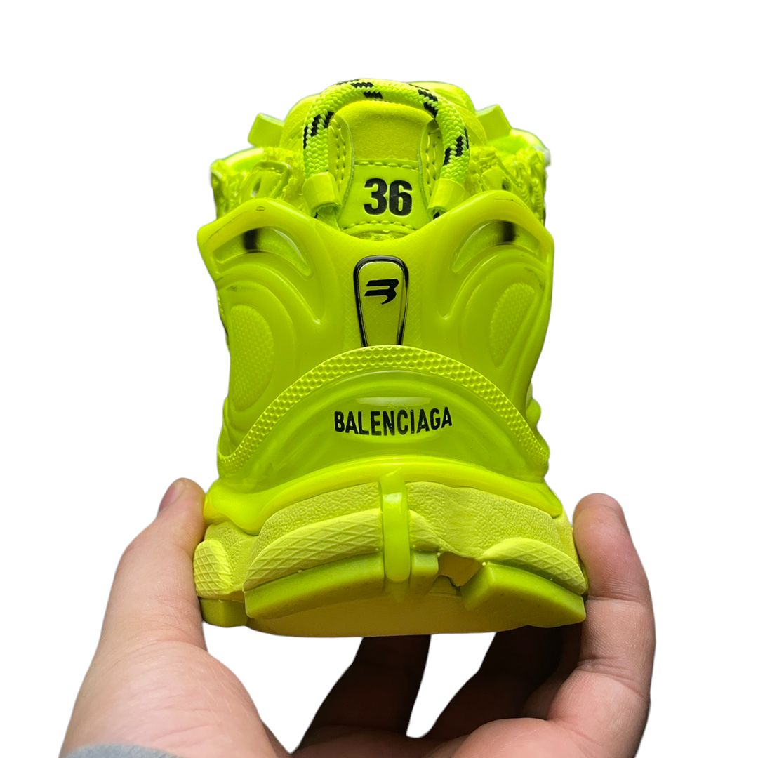 Balenciaga Runner Trainer In Fluo Yellow、mysite、Cacoeks
