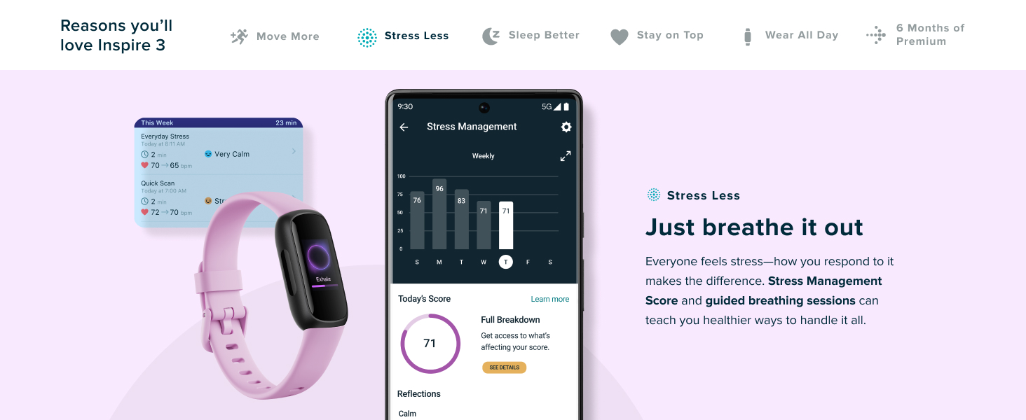stress less - just breathe it out