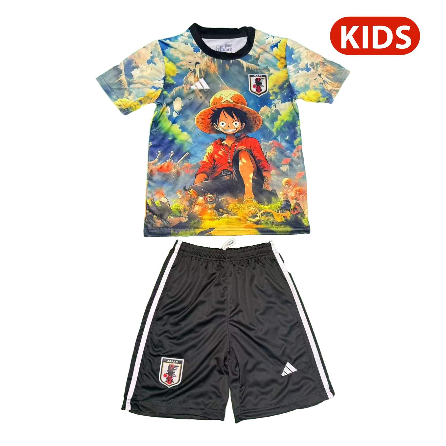 UltraTrikot-Japan 25-26 Luffy In The Beautiful Scenery Special Kids Kit